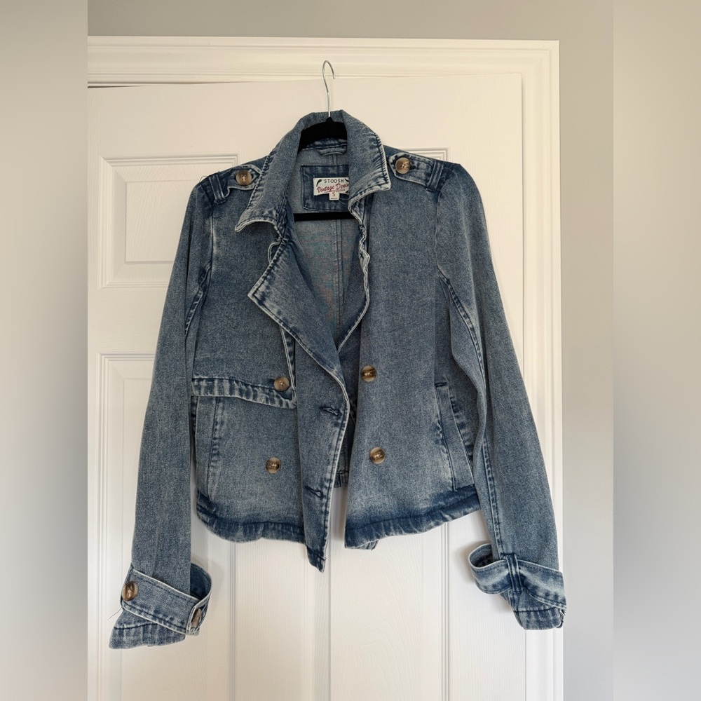 bohme Jones Cropped Trench